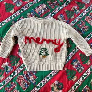 Embroidered Knit Sweater